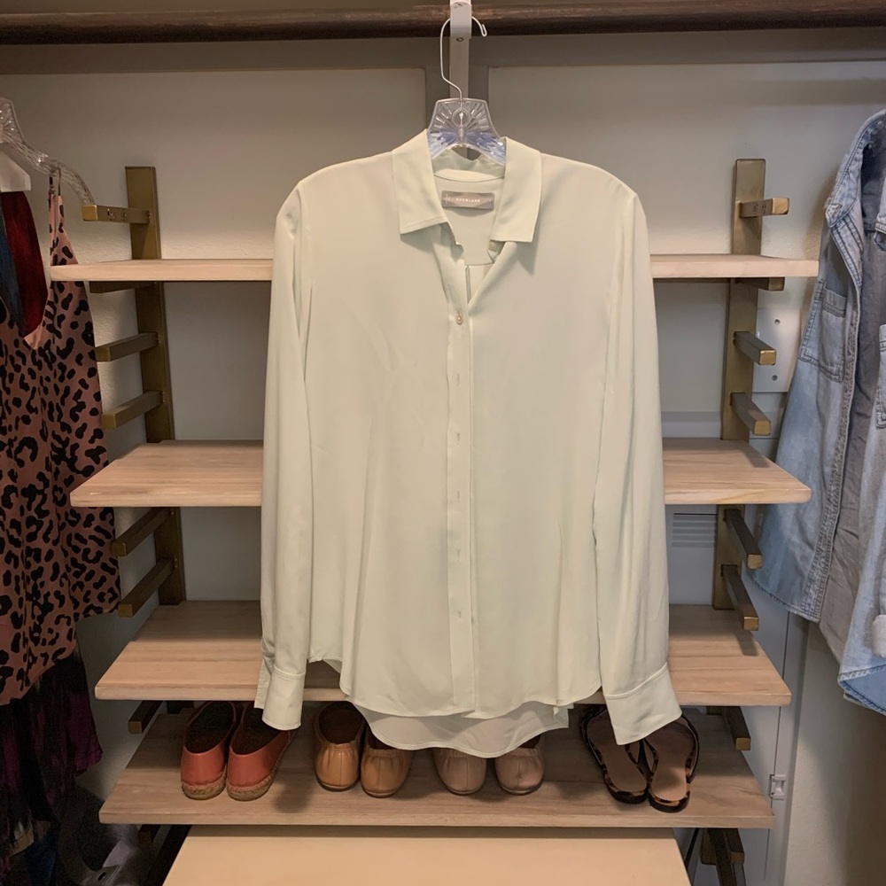 Everlane Relaxed Fit Silk Shirt